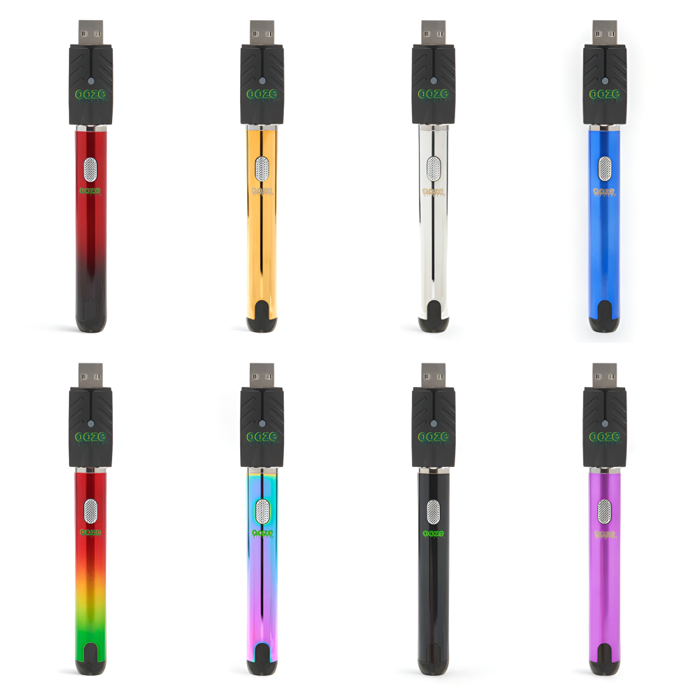 Ooze Smart Battery 650mAh with LED Screen Advanced Vaping Skygate